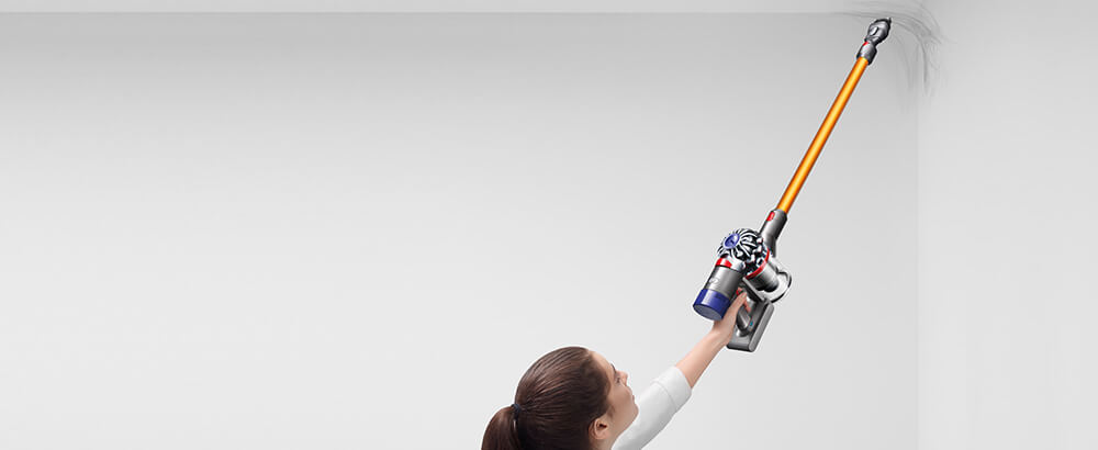 Dyson V8 Cordless Vacuum Cleaner Cleans Up High