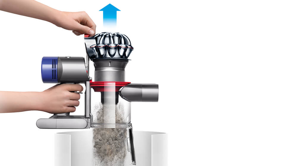 Dyson V8 Cordless Vacuum Cleaner Hygienic Bin Emptying